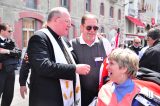 2011 Lourdes Pilgrimage - Archbishop Dolan with Malades (103/267)